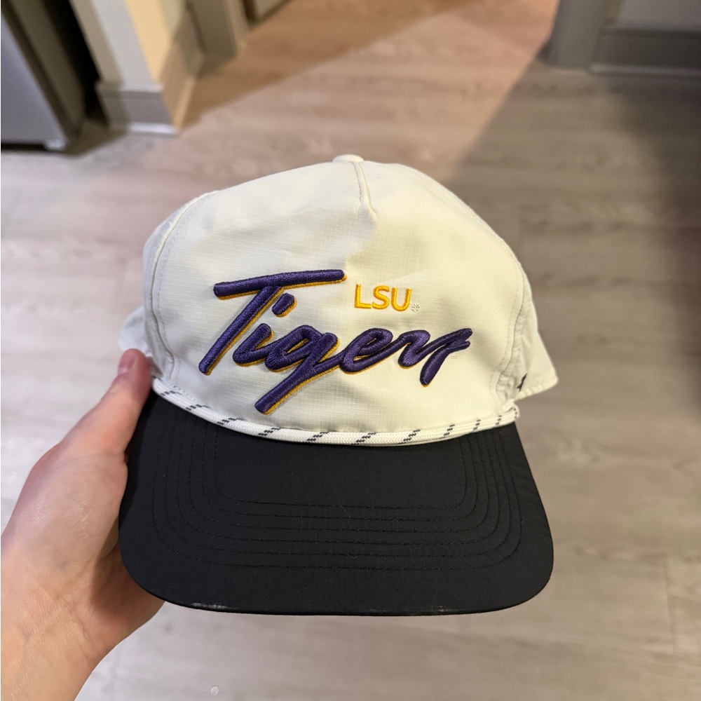 ‘47 White LSU Rope Hat